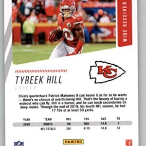 2020 Panini Prestige #61 Tyreek Hill Kansas City Chiefs Football ...