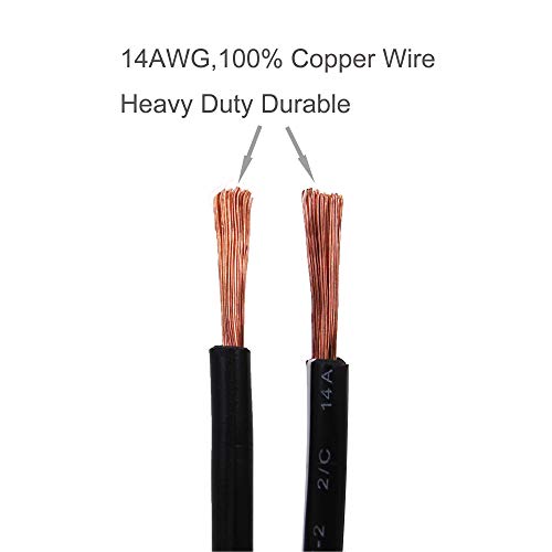 SCCKE 3FT 14AWG SAE to SAE Extension Cable Quick Disconnect Wire Harness SAE Connector/SAE TO SAE Heavy Duty Extension Cable