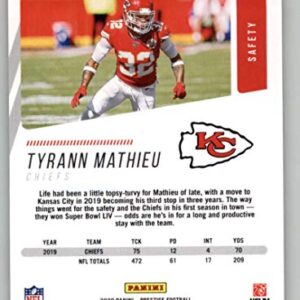 2020 Panini Prestige #64 Tyrann Mathieu Kansas City Chiefs Football Card