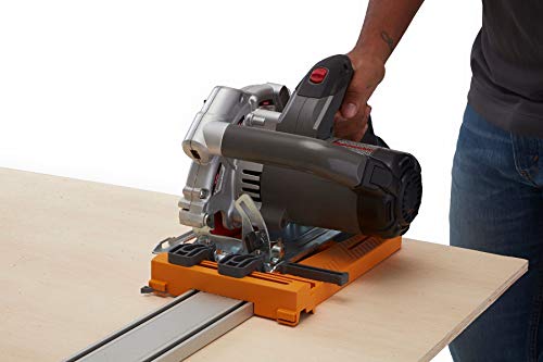 BORA 4-piece WTX Deluxe Set, Straight Cut Guide for Circular Saws, Includes 24-Inch & 50-Inch WTX Clamp Edges, 50-Inch Extension, Saw Plate, 545410