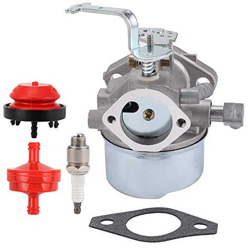 BQBS 640152 640152A Carburetor Kit for Tecumseh HM80 HM90 HM100 640152A 640051 640140 640023 640260 8-10 HP Engine Snow Blower 5000w Generator