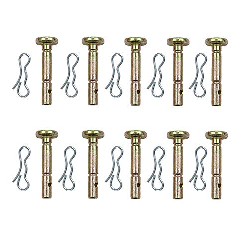 Gpartsden Shear Pins Kit 738-04124 & 714-04040 Fits for MTD SnowBlowers Replaces 938-04124A, 738-04124, 938-04124(10pk)