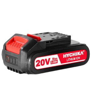 hychika 20v 2000mah lithium battery for hychika 20v reciprocating saw