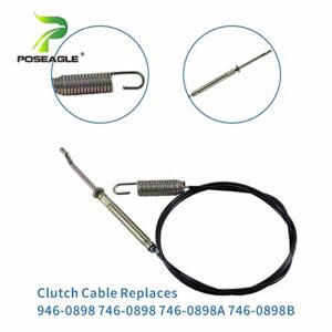 POSEAGLE 946-0898 Drive Cable Compatible with MTD 946-0898 Drive Cable, MTD 746-0898, MTD 746-0898B, 746-0898A, 946 0898