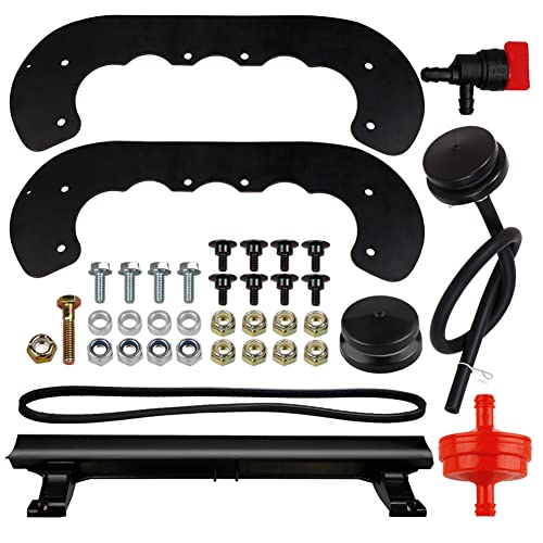 HUZTL 99-9313 Snow Blower Paddles 108-4921 Belt 136-7182 84-1971 Paddle Bolt & Nut Hardware Kit with 133-5585 108-4884 Scraper Kit for Toro Power Clear 621 Snowblower Paddle