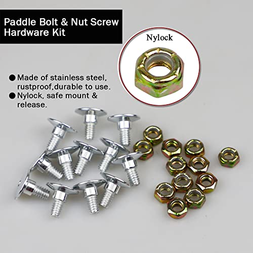 HUZTL 84-1980 Rubber Paddles 75-8780 Scraper with 66-7460 Primer Bulb Hardware Kit for Toro 38170 38171 38172 38173 38175 38176 38177 38178 38182 38183 CCR Powerlite Snowblowers