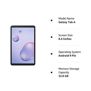 Samsung Galaxy Tab A 8.4" 32GB, Mocha SM-T307UZNATMB (2020) - T-Mobile (Renewed)