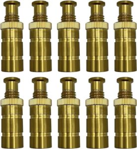 poolzilla pool safety cover brass anchors for concrete and pavers - 10 pack - universal fit