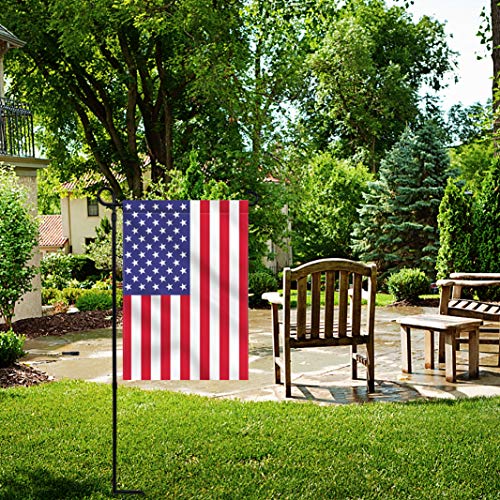 hogardeck Garden Flag American Flag, 12.5x18 US Garden Flags Double Sided, UV Protected, Vivid Color, USA Flag Garden Decor