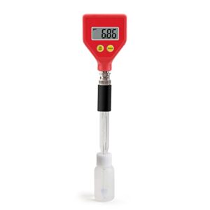 rcyago ph meter with ph electrode and batteries, ph tester for water milk cheese soil food