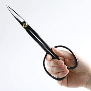 Wazakura 2PCS Japanese Bonsai Trimming Kit MADE IN JAPAN, Twig Bonsai Scissors 8-1/4inch(210mm) + Sap Rust Eraser Set