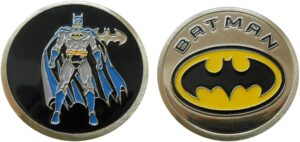 batman - character collectible challenge coin/logo poker/lucky chip