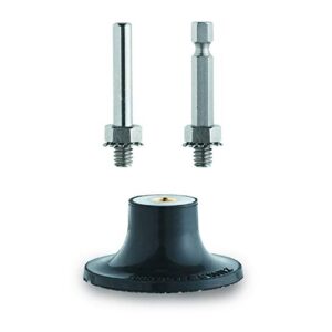 nyxcl 2" disc pad holder,working with air or electric sanders, 1/4 shank suitable for quick change sanding discs
