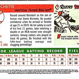 2020 Topps Archives #45 Bo Bichette NM-MT RC Rookie Toronto Blue Jays Baseball