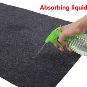 Sensko Hot Tubs Mat, Home Equipment mat，Absorbent/Waterproof – Protects Floor, Contains Liquids, Anti-Slip and Waterproof Backing, Protect The hot tubs from wear, Washable (72" x 74")