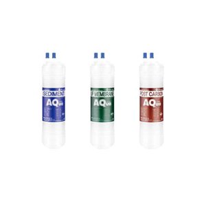 3ea compatible replacement water filter set for sk magic : wpu-8230f - 10 microns