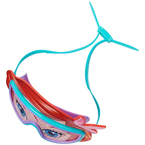 SwimWays Disney Princess Character Mask Kids Deluxe Swim Goggles, Ariel