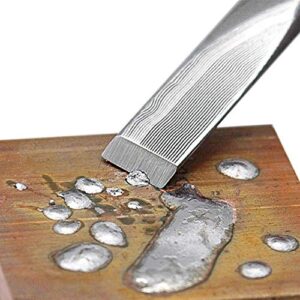 Damascus Steel Carving Scraper High-Strength Accuracy Blade Electric DIY Industrial Tool for Removeing Objects Surface