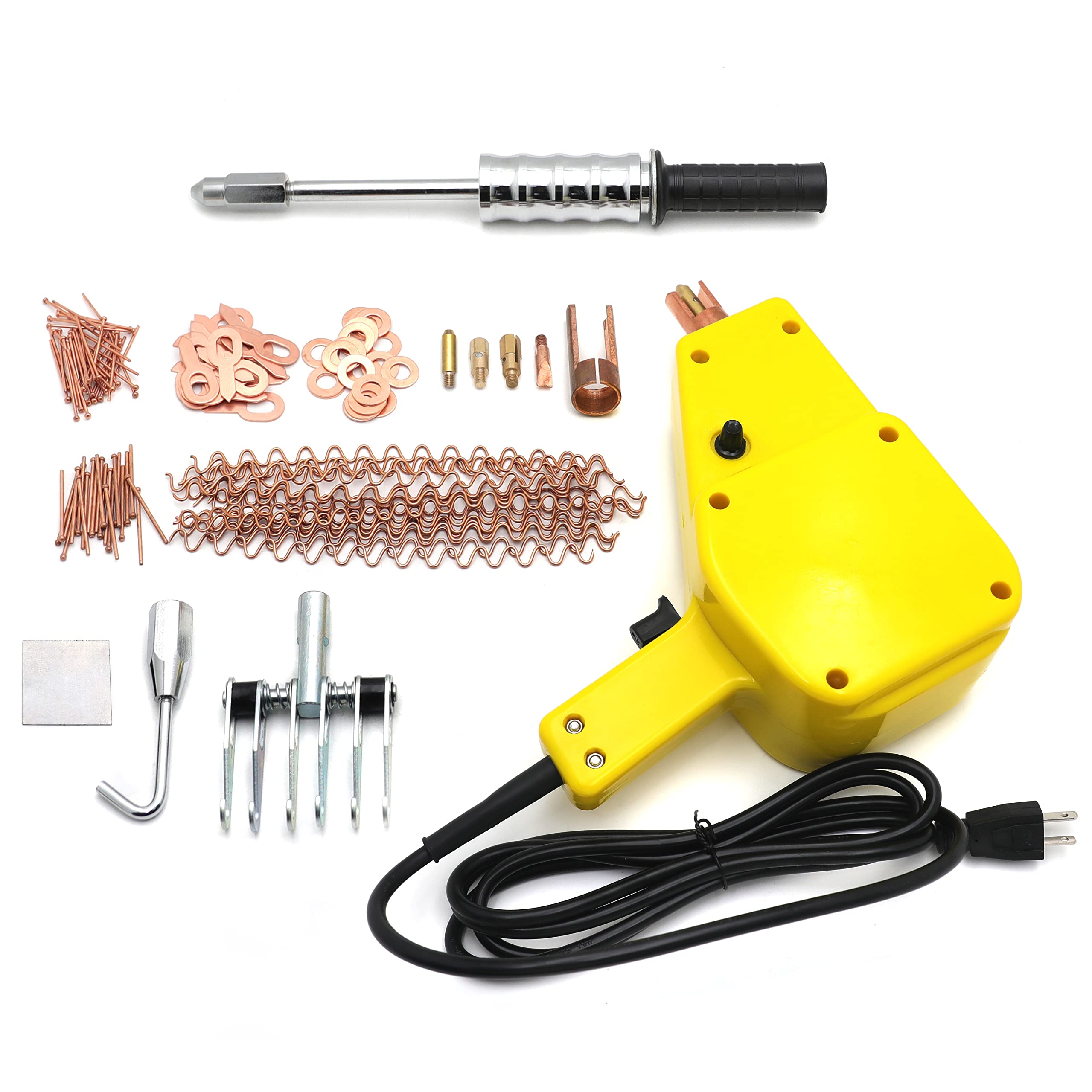 HTTMT- Spot Stud Welder Dent Puller Kit Welding Wire Stud Car Body Panel Reqairs [P/N: ET-CAR-FIX001-RAW]