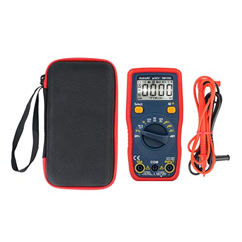 Aenllosi Hard Carrying Case Compatible with AstroAI Digital Multimeter Voltage Tester 1.5v/9v/12v Auto-Ranging 4000 Counts TRMS Voltmeter(only case)