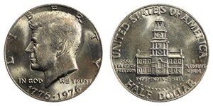 1976 p, d kennedy half dollar 2 coin set uncirculated