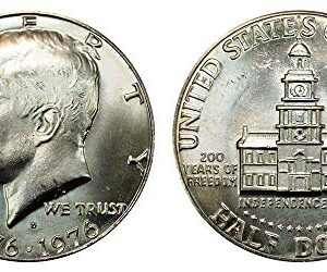 1976 P, D Kennedy Half Dollar 2 Coin Set Uncirculated