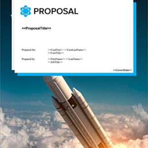 Proposal Pack Aerospace #4 - Business Proposals, Plans, Templates, Samples and Software V20.0