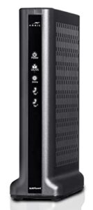 arris surfboard t25 docsis 3.1 gigabit cable modem, certified for xfinity internet & voice (black) (renewed)