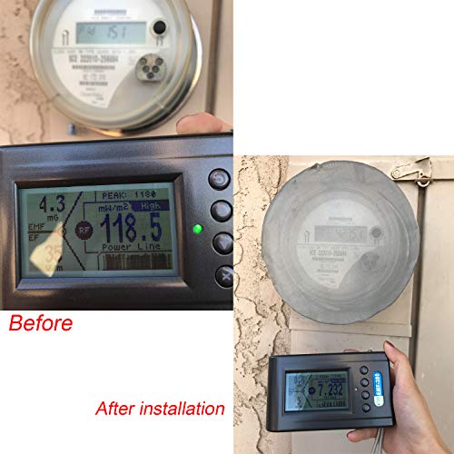 TACKMETER Smart Meter Cover Faraday Cage Protection from Radiation Blocks 5G