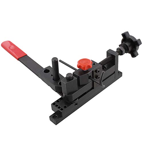 ABN Mini Rod Bender Metal Bending Tool, Universal Bending Machine for Clamp, Hook, Coil - Wire, Flat Round Stock, Tubing