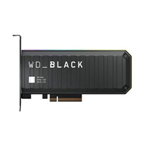 wd_black 2tb an1500 nvme internal gaming solid state drive ssd add-in-card - gen3 pcie, up to 6500 mb/s - wds200t1x0l