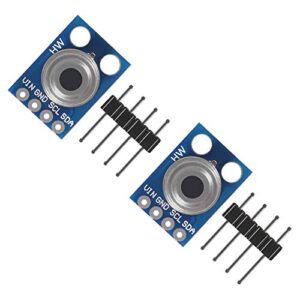 AITRIP 2 Pieces GY-906 MLX90614ESF Non-Contact Infrared Temperature Sensor Module IIC I2C Serial Power Supply 3-5 V Compatible with Arduino