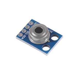 AITRIP 2 Pieces GY-906 MLX90614ESF Non-Contact Infrared Temperature Sensor Module IIC I2C Serial Power Supply 3-5 V Compatible with Arduino