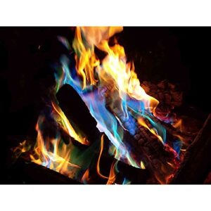 Colorful Fire - Campfire Colorant - Smoke-Free, Odor-Free, Works Instantly - Made in USA (6 Pack)