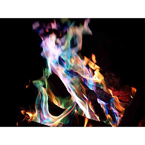 Colorful Fire - Campfire Colorant - Smoke-Free, Odor-Free, Works Instantly - Made in USA (6 Pack)
