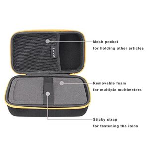 RLSOCO Hard Case for Klein Tools MM300/MM325/MM400/MM320/MM700/MM720/ET270/MM600/MM200/ET140 Digital Multimeter (with DIY Foam）