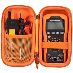 aproca hard carrying storage case, for klein tools mm400 / mm300 multimeter