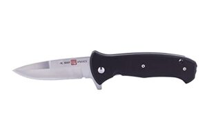 sunex amk2202 s.e.r.e. 2020 g-series - knife s2020 llsa d2 58hrc satin 3.6in trad g10 black