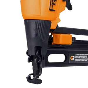 Freeman G2FN64 2nd Generation Pneumatic 16-Gauge 2-1/2" Straight Finish Nailer with Adjustable Metal Belt Hook and 1/4" NPT Air Connector
