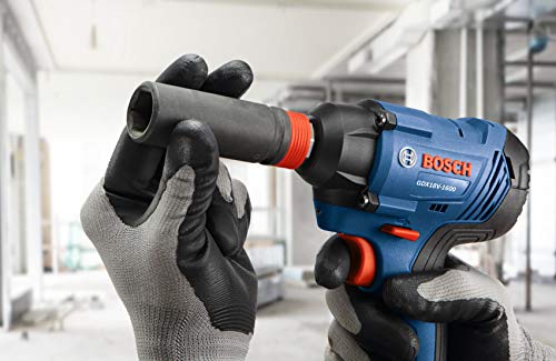 BOSCH GDX18V-1600B12 18V 1/4 In. and 1/2 In. Two-In-One Bit/Socket Impact Driver Kit