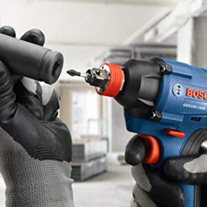 BOSCH GDX18V-1600B12 18V 1/4 In. and 1/2 In. Two-In-One Bit/Socket Impact Driver Kit