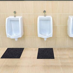 cibicon urinal mats，bathroom floor protector,urinal floor mats,toilet urinal mat,absorbent material,waterproof layer,anti-slip,durable and machine washable (urinal mats: 24inches x 20inches)