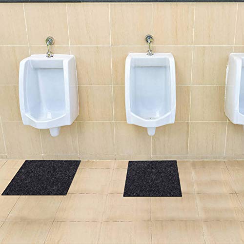 Cibicon Urinal Mats，Bathroom Floor Protector,Urinal Floor Mats,Toilet Urinal Mat,Absorbent Material,Waterproof Layer,Anti-Slip,Durable and Machine Washable (Urinal Mats: 24inches x 20inches)