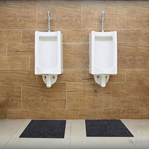 Cibicon Urinal Mats，Bathroom Floor Protector,Urinal Floor Mats,Toilet Urinal Mat,Absorbent Material,Waterproof Layer,Anti-Slip,Durable and Machine Washable (Urinal Mats: 24inches x 20inches)