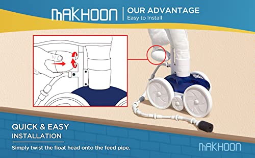 MAKHOON A20 Float Head Replacements for Polaris Zodiac 180 280 360 380 Pool Cleaners EA20 (1)