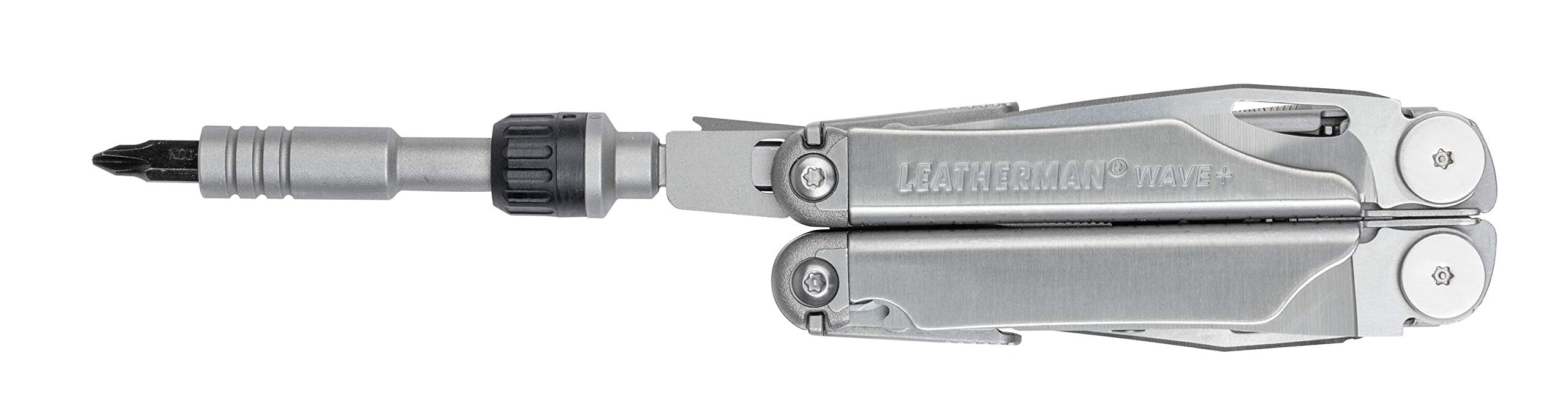 LEATHERMAN, Ratchet driver, fits both flat bits and standard ¼ inch bits.