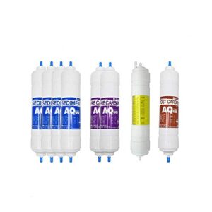 8ea economy replacement water filter 1 year set for morning dew : cleo-808dm/cleo-303dm - 10 microns
