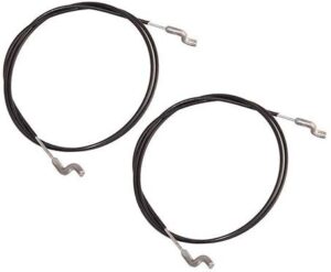 huarntwo 2 pack 762259, 762259ma, 1501124ma replacement auger clutch cable for snowblower