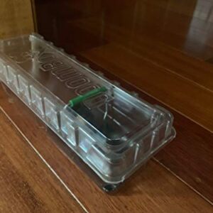 DoomBox™ Clear Enclosed Mouse Trap | Highly Effective and Keeps The Mess with The Mouse | Patented Click-It™ Closure Technology | Safe for Kids & Pets | Certified Child Resistant | Made in USA (3)