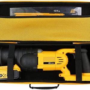 Khanka Hard Tool Case replacement for DEWALT DCS380B/DCS380P1 Cordless Reciprocating Saw